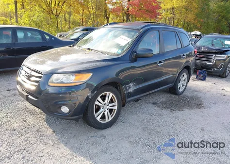 2010 Hyundai Santa Fe Limited V6 из США, поврежденный, VIN 5NMSKDAG7AH371115